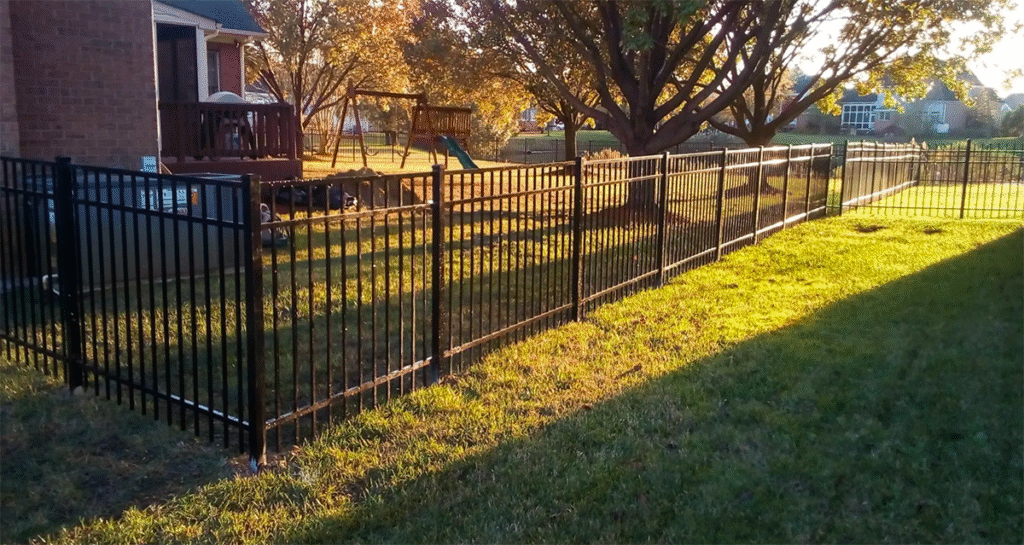 Aluminum fence