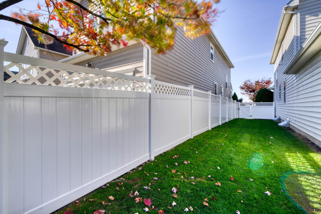 White Vinyl Fencing