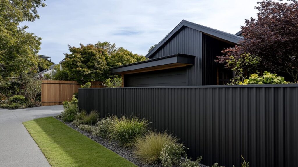 cojugated metal fence